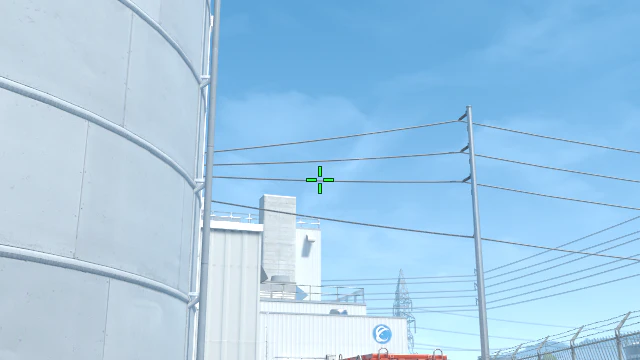 Where to aim before releasing the throw