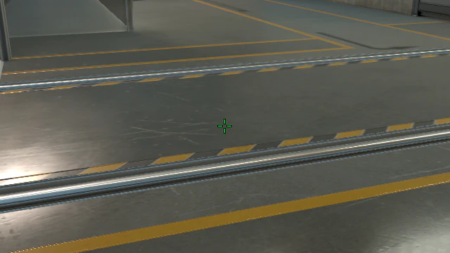 Where to aim before releasing the throw