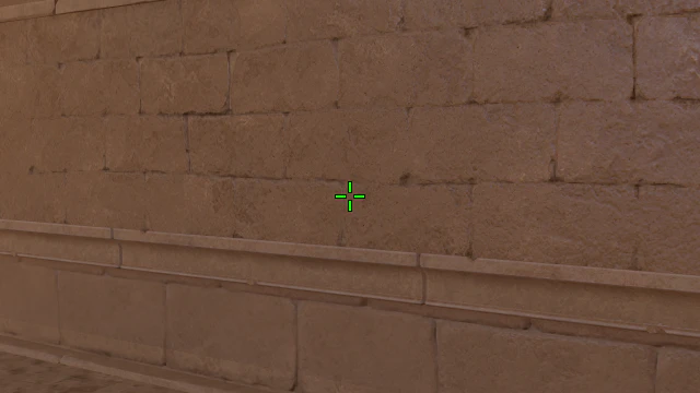 Where to aim before releasing the throw
