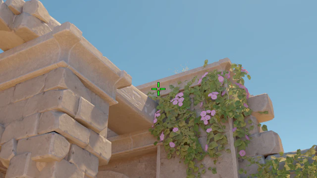 Where to aim before releasing the throw