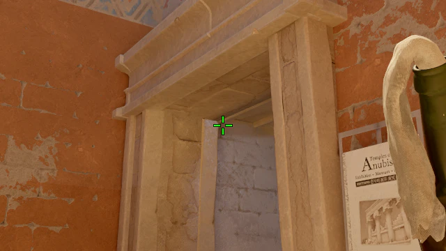 Where to aim before releasing the throw