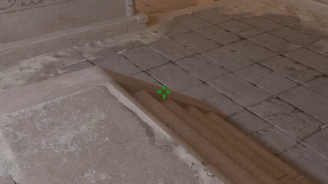 Where to aim before releasing the throw