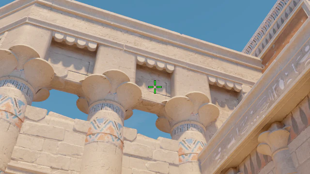 Where to aim before releasing the throw