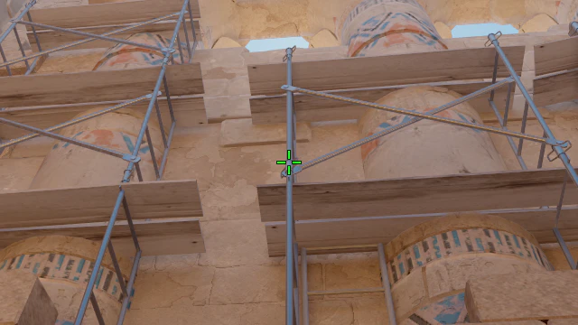 Where to aim before releasing the throw