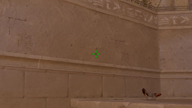 Where to aim before releasing the throw