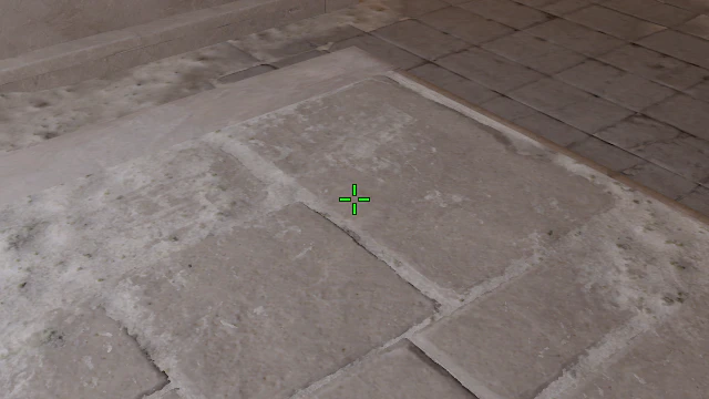 Where to aim before releasing the throw
