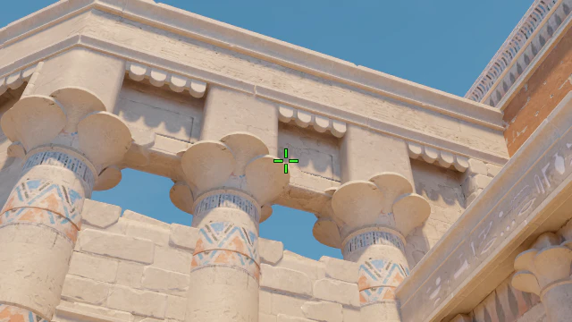 Where to aim before releasing the throw