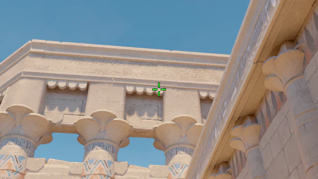 Where to aim before releasing the throw