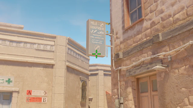 Where to aim before releasing the throw