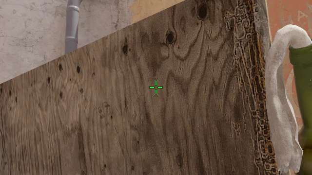 Where to aim before releasing the throw