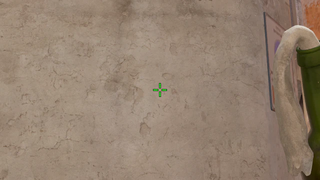 Where to aim before releasing the throw