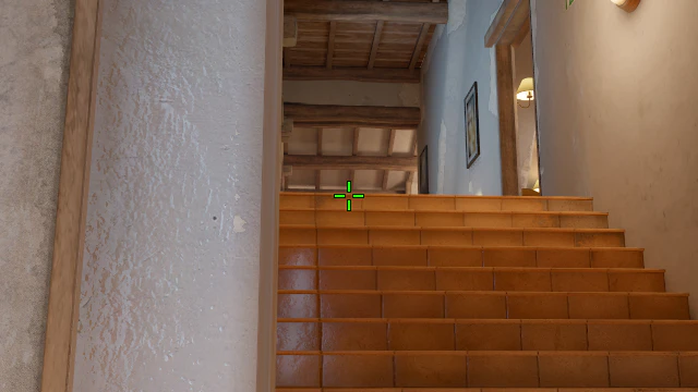 Where to aim before releasing the throw