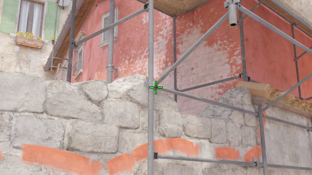 Where to aim before releasing the throw