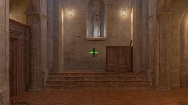 Where to aim before releasing the throw