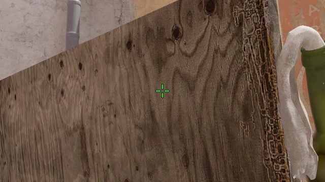 Where to aim before releasing the throw