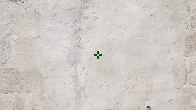 Where to aim before releasing the throw