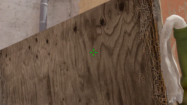 Where to aim before releasing the throw