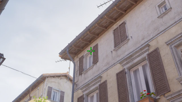 Where to aim before releasing the throw
