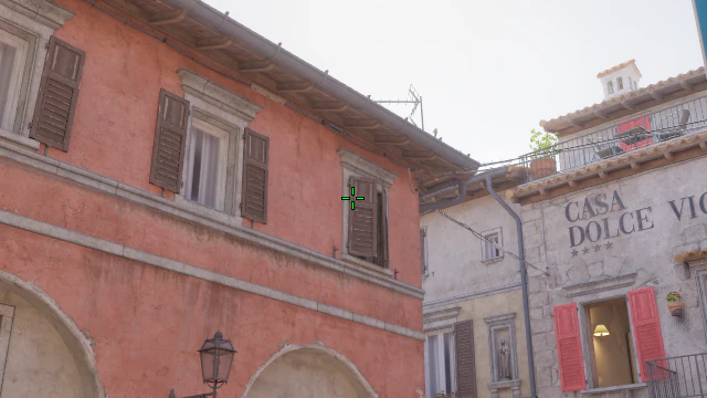 Where to aim before releasing the throw