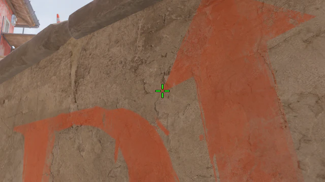 Where to aim before releasing the throw