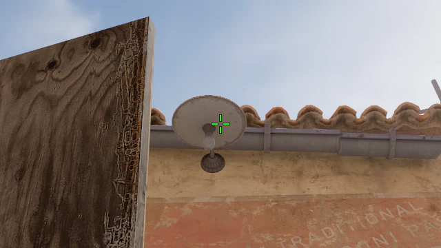 Where to aim before releasing the throw