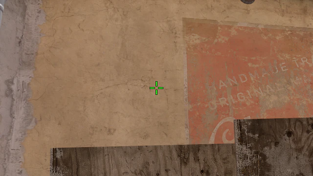 Where to aim before releasing the throw