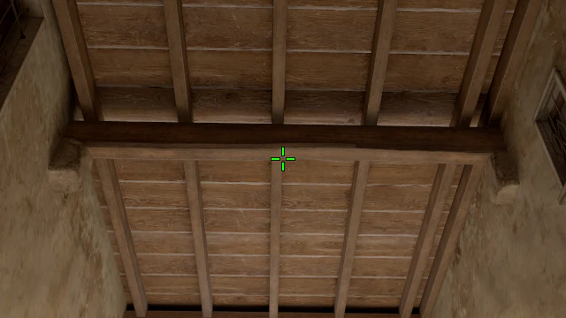 Where to aim before releasing the throw