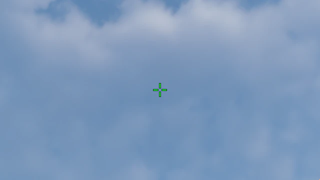 Where to aim before releasing the throw