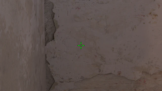 Where to aim before releasing the throw