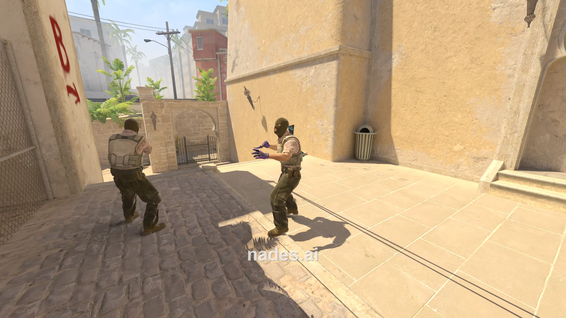 Where to stand for this lineup