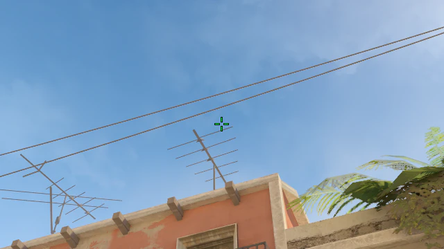 Where to aim before releasing the throw