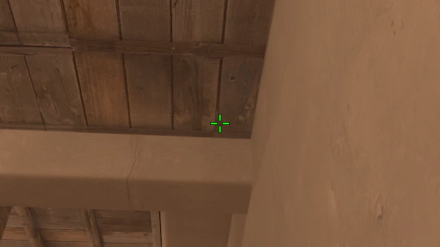 Where to aim before releasing the throw