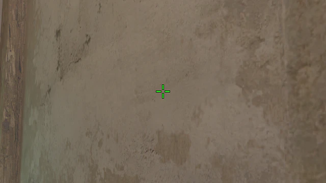 Where to aim before releasing the throw