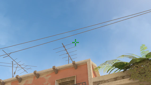 Where to aim before releasing the throw