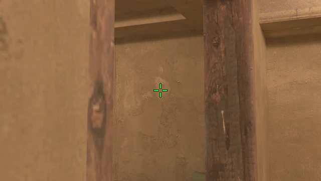 Where to aim before releasing the throw