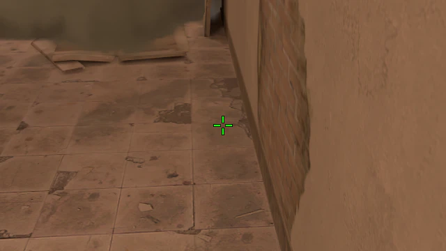 Where to aim before releasing the throw