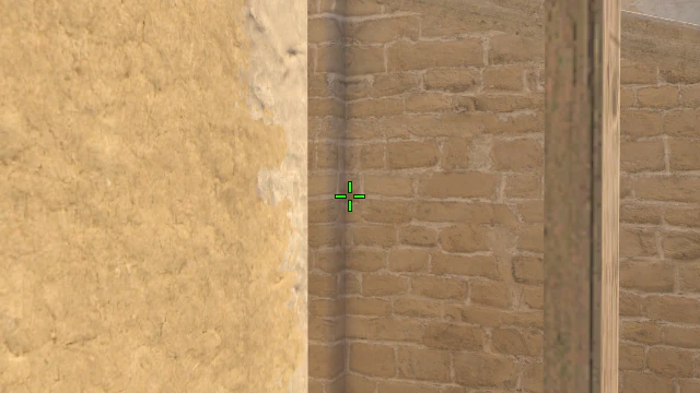 Where to aim before releasing the throw