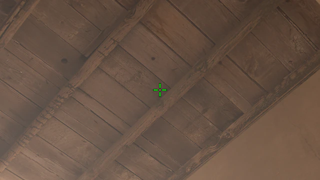 Where to aim before releasing the throw