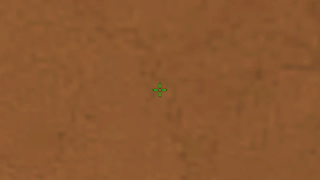 Where to aim before releasing the throw