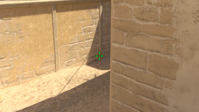 Where to aim before releasing the throw