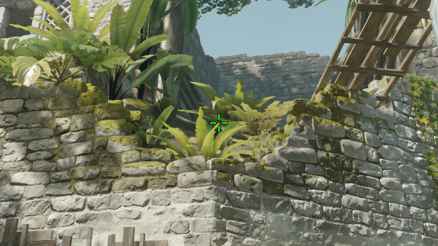 Where to aim before releasing the throw