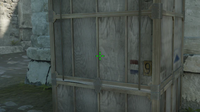 Where to aim before releasing the throw
