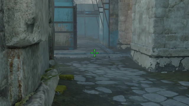 Where to aim before releasing the throw