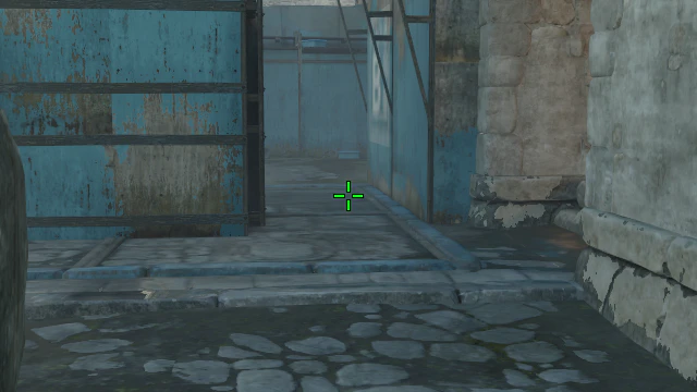 Where to aim before releasing the throw