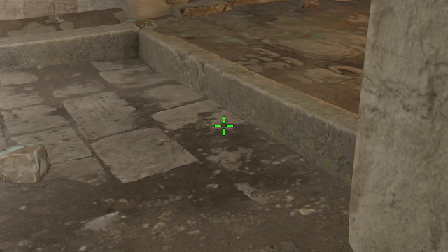 Where to aim before releasing the throw