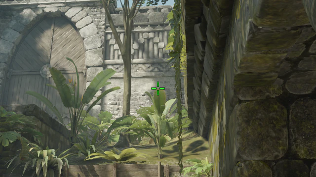 Where to aim before releasing the throw