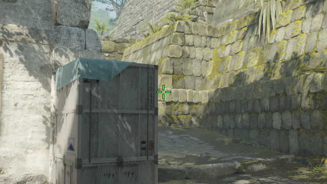 Where to aim before releasing the throw