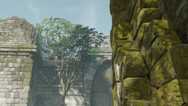 Where to aim before releasing the throw