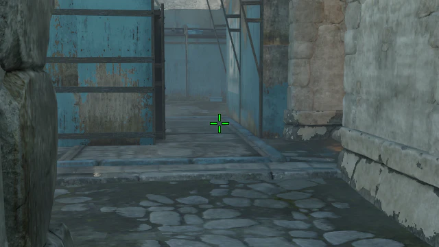 Where to aim before releasing the throw