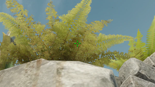Where to aim before releasing the throw